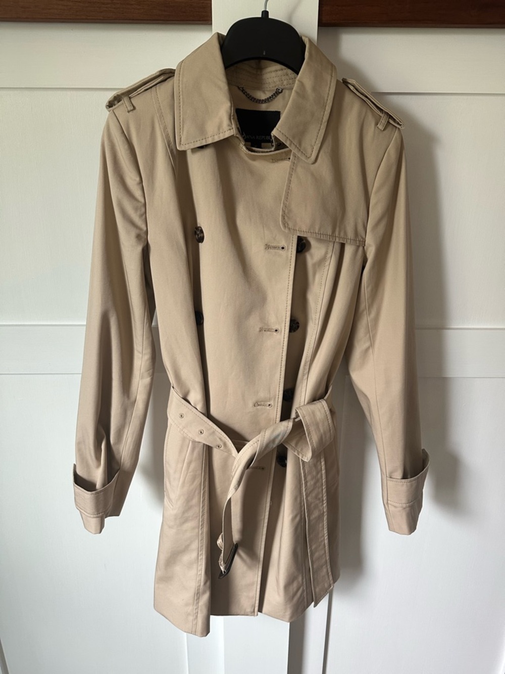 Banana Republic Tan Trench Coat